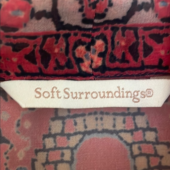 Floral Sheer Kimono Topper Soft Surroundings - Picture 2 of 6